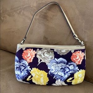 Coach wristlet (authentic-navy/canvas)